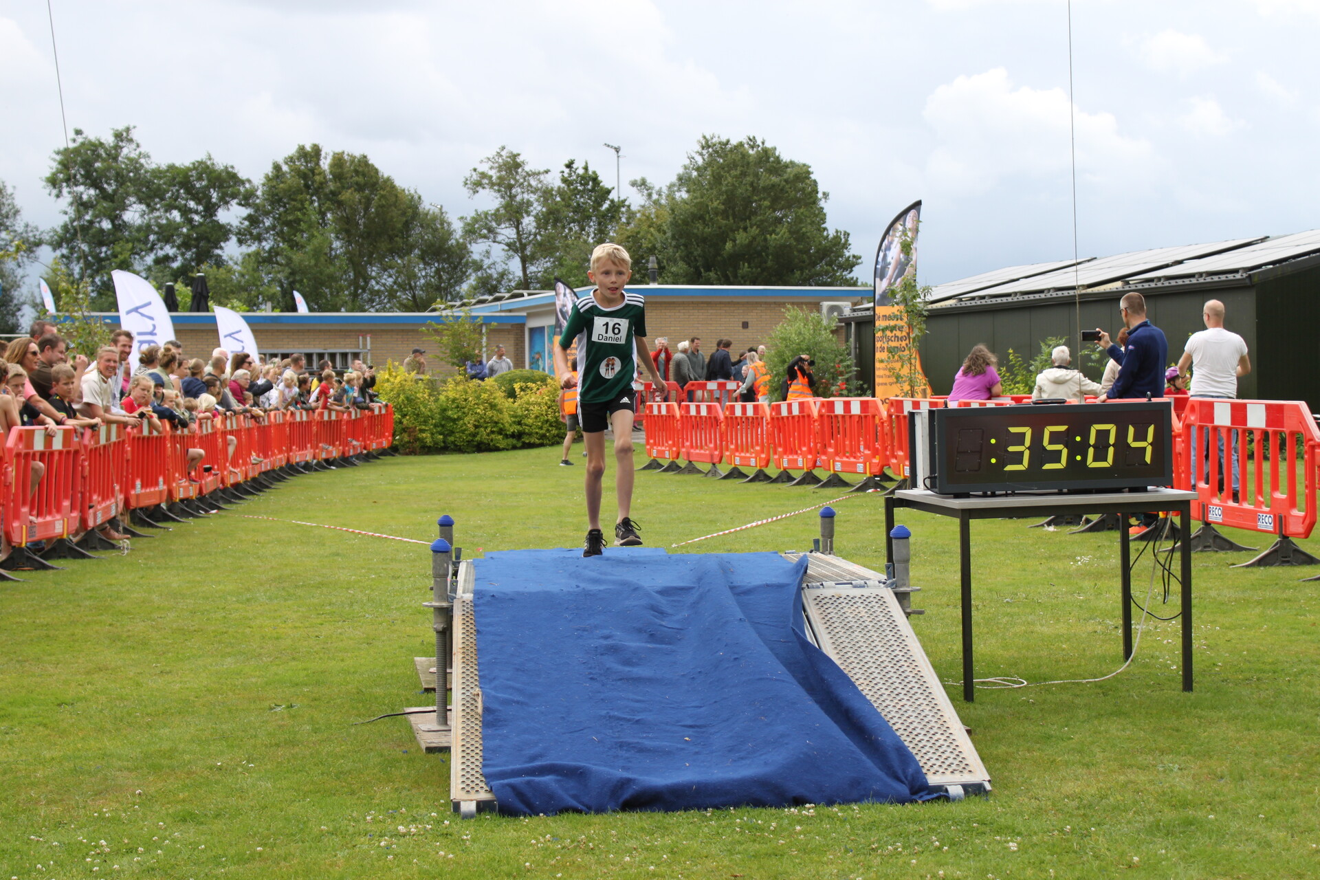 Finish foto van Daniël Hengeveld