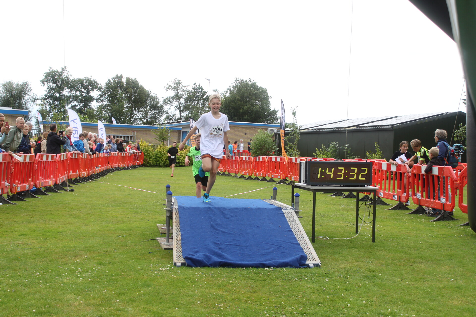 Finish foto van Tim van Bostelen