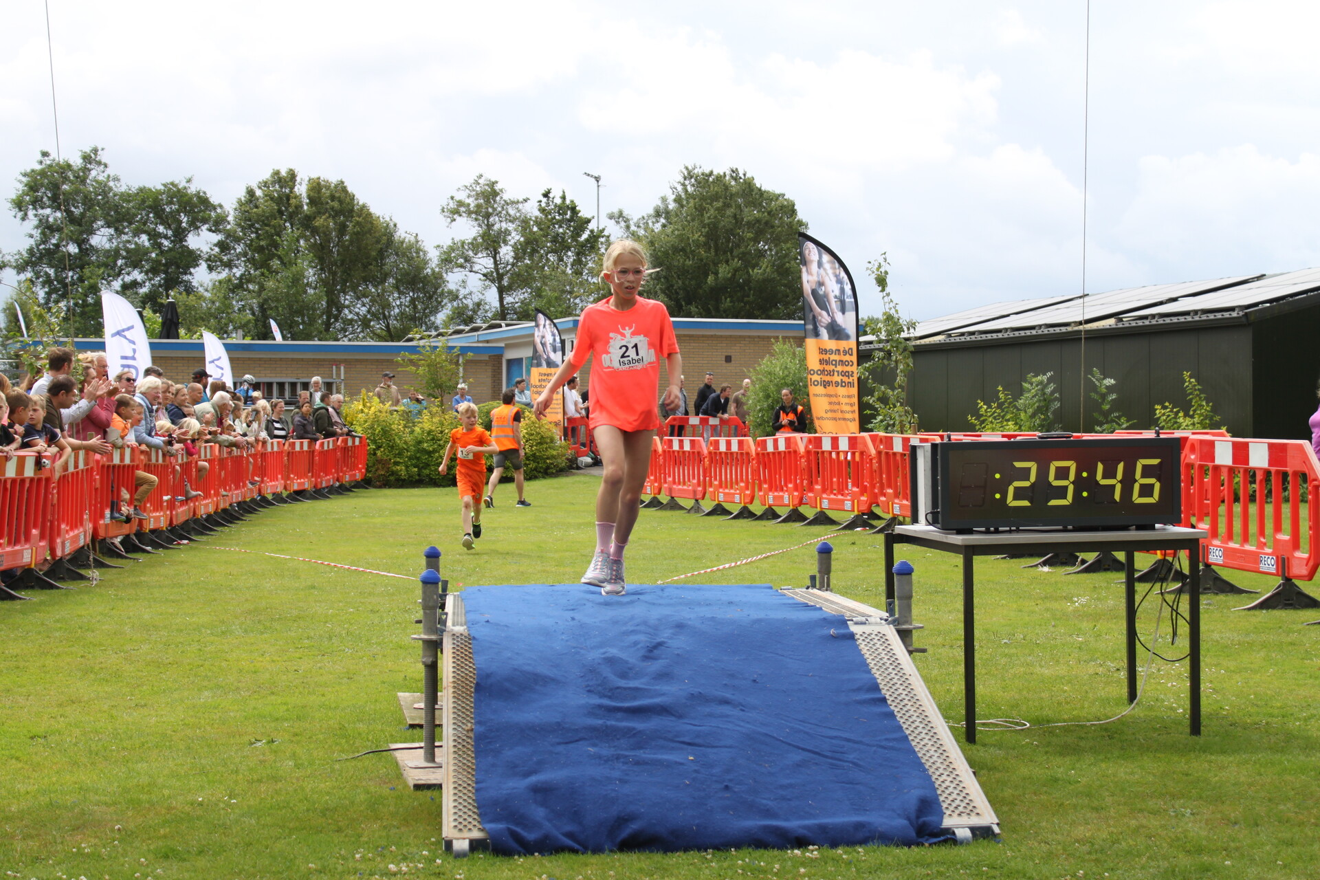 Finish foto van Isabel van Alderwegen