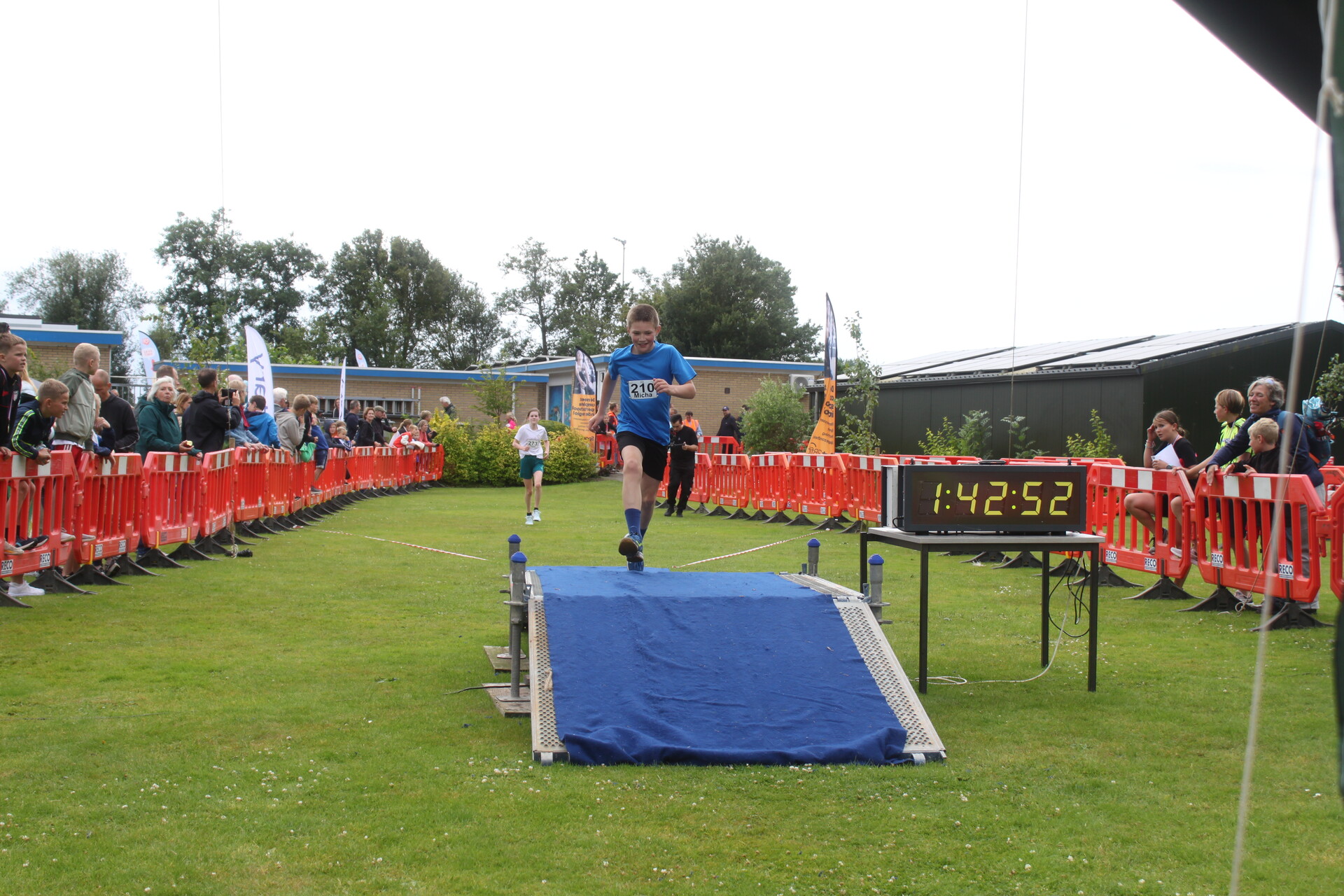 Finish foto van Micha de Gelder