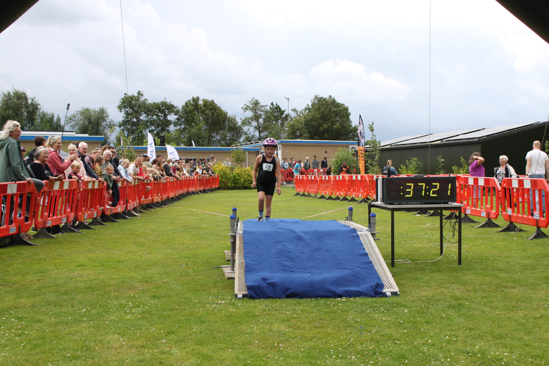 Finish foto van Joëlle Verstraaten