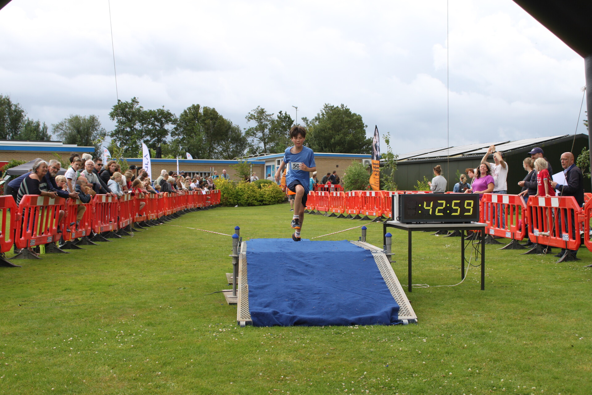 Finish foto van Wieger Dijkstra