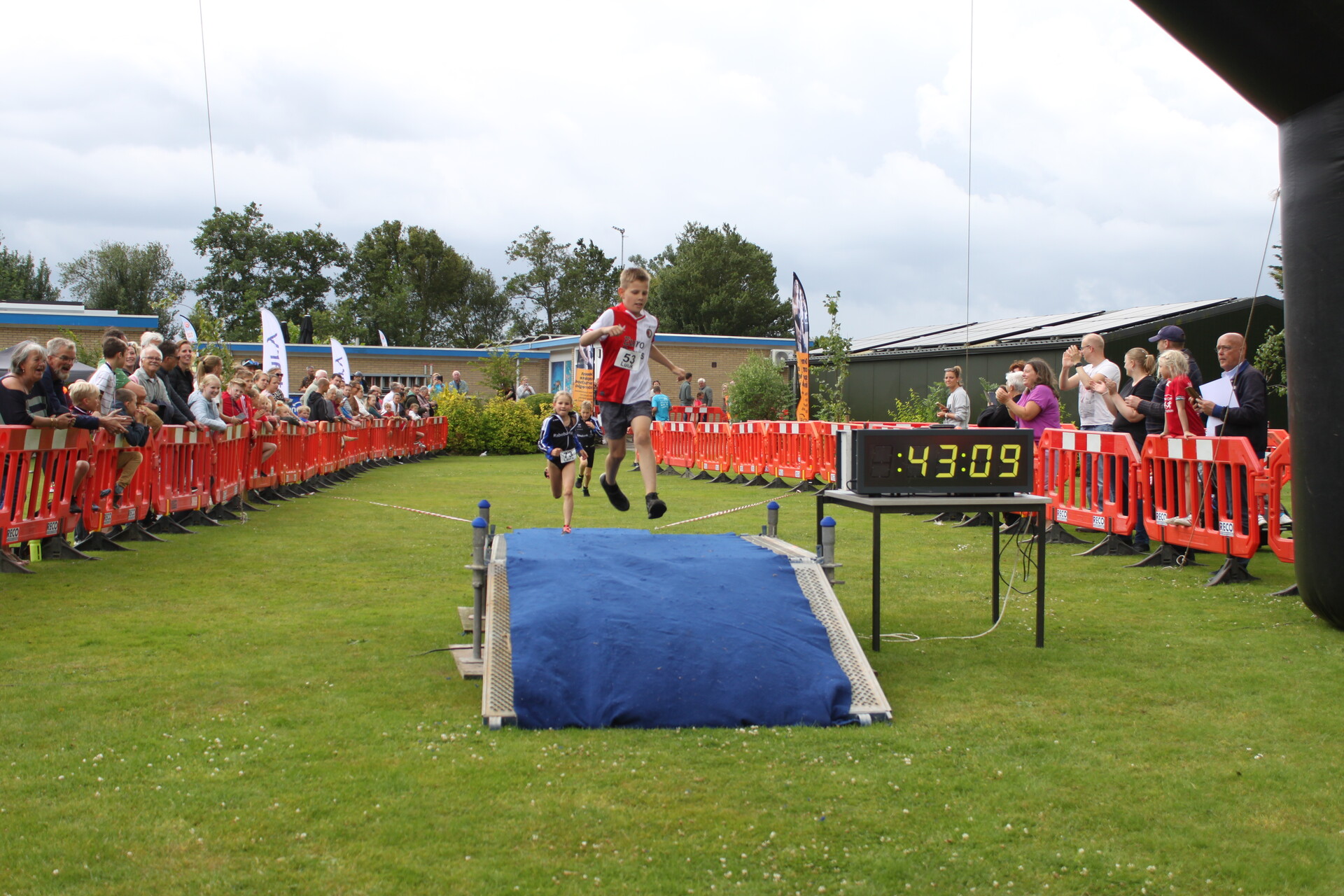 Finish foto van Luuk van Dijk