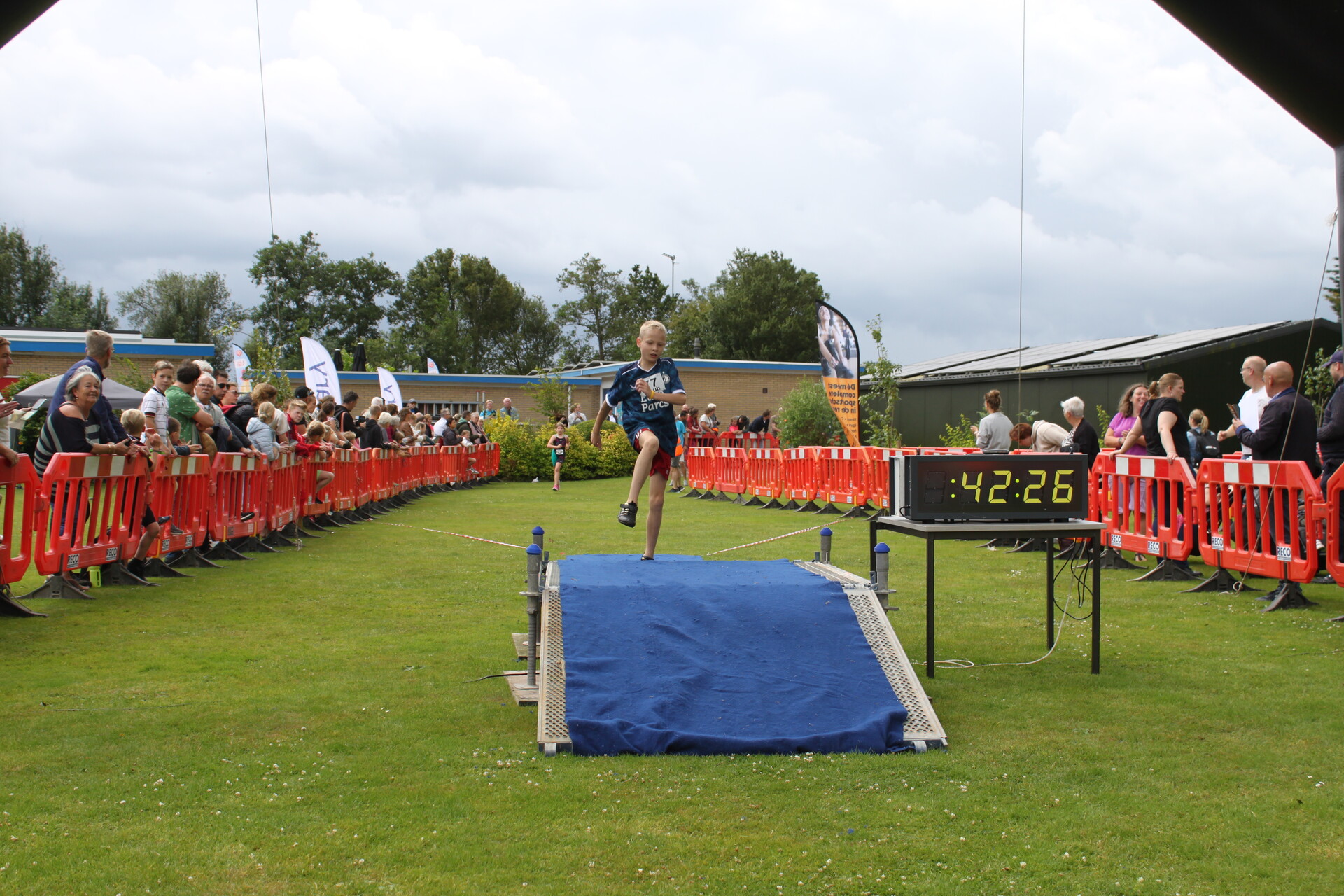 Finish foto van Huub de Rooy